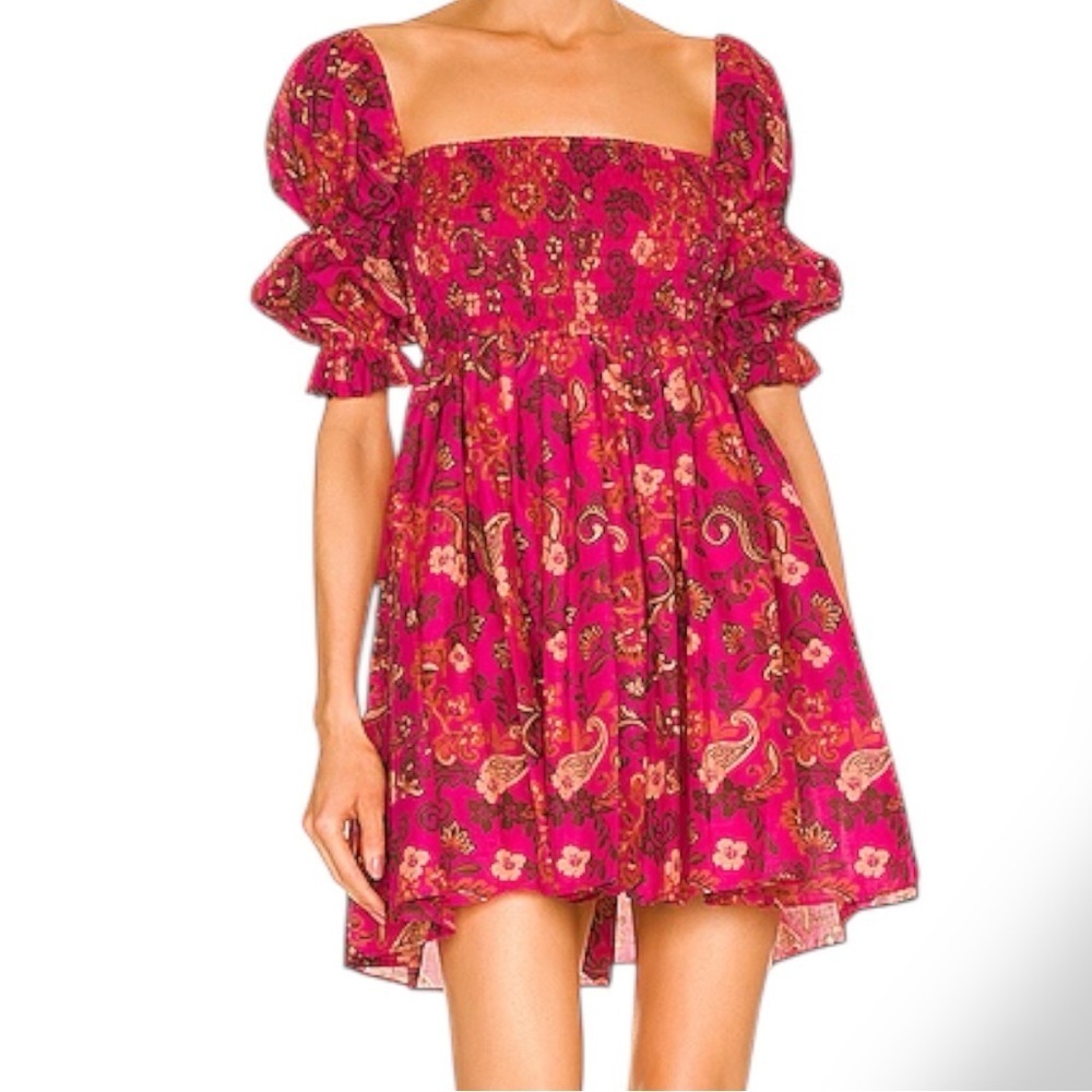 MISA Los Angeles Zadie Dress in Careyes Flora Small